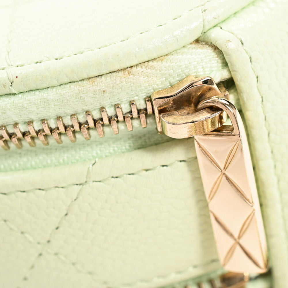 Chanel Small Vanity Case Shoulder Bag Green - Picture 9 of 11